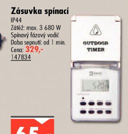 Zásuvka spínací
