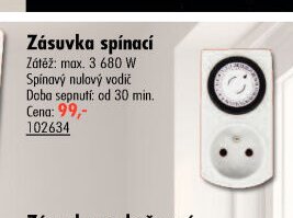 Zásuvka spínací