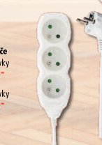Prodlužovací kabel - bez vypínače