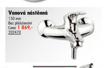 Vanová nástěnná