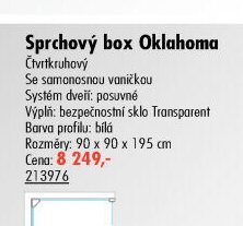 Sprchový box Oklahoma