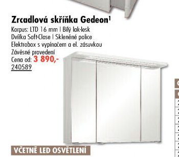 Zrcadlová skříňka Gedeon