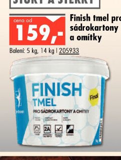 Finish tmel pro sádrokartony a omítky