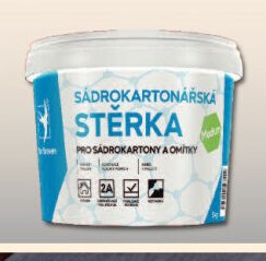 Sádrokartonářská stěrka pro sádrokartony a omítky