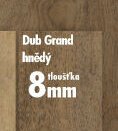 Dub Grand hnědý 8mm