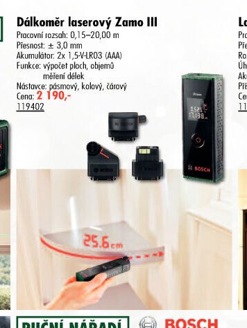 Dálkoměr laserový Zamo III
