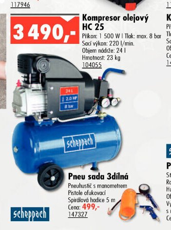 Kompresor olejový HC 25