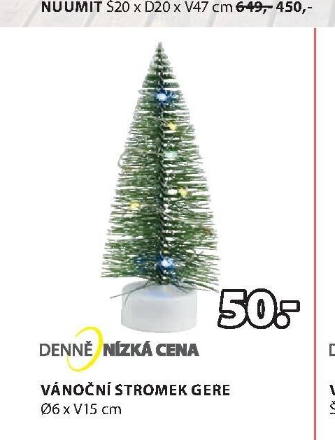 VÁNOČNÍ STROMEK GERE