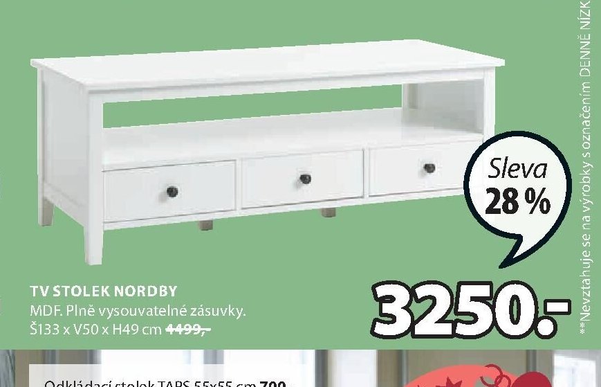 TV stolek NORDBY