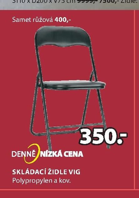 Skládací židle VIG