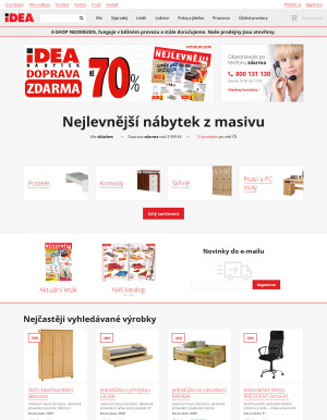 akční leták IDEA nábytek 7.12.2021-13.12.2021