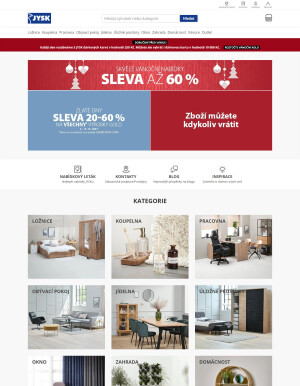 akční leták Jysk 7.12.2021-13.12.2021