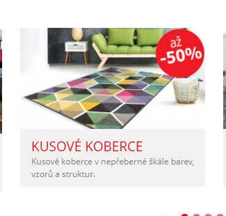 Kusové koberce