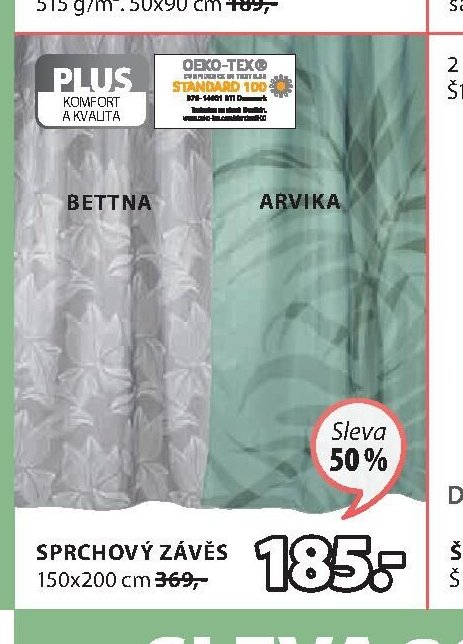 SPRCHOVÝ ZÁVĚS BETTNA ARVIKA