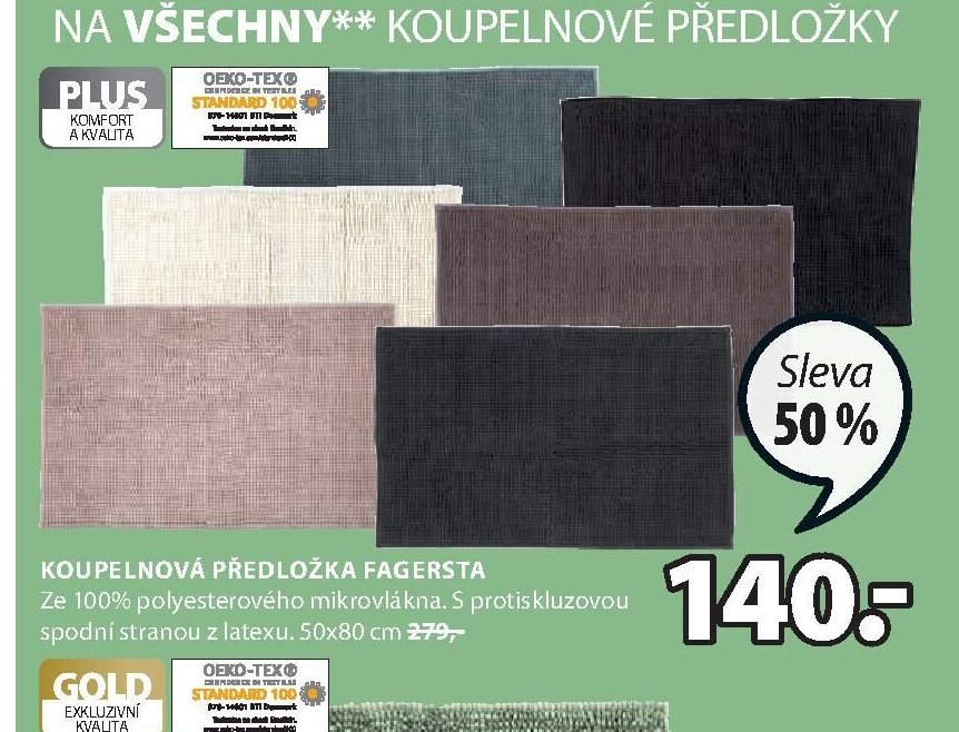 KOUPELNOVÁ PŘEDLOŽKA FAGERSTA