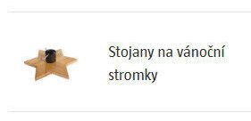 Stojany na vánoční stromky