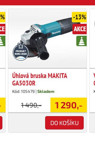 Úhlová bruska MAKITA GA5030R
