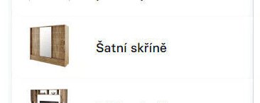 Šatní skříně