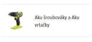 Aku šroubováky a Aku vrtačky