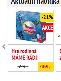 Hra rodinná MÁME RÁDI