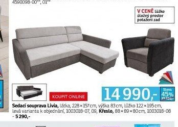 Sedací souprava Livia