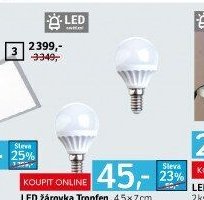 LED žárovka Tropfen
