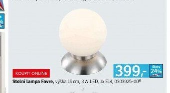 Stolní lampa Favre