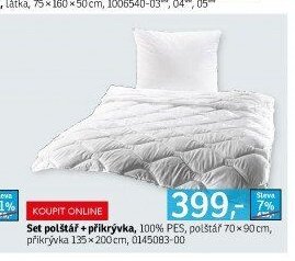 Set polštář + přikrývka