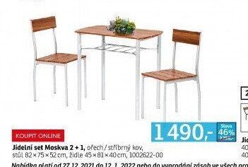Jídelní set Moskva 2 + 1