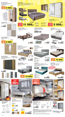 akční leták Sconto nábytek 28.12.2021-27.1.2022