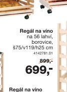 Regál na víno