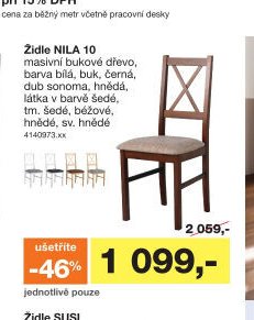 Židle NILA 10