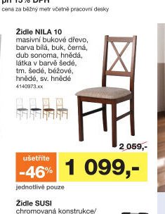 Židle NILA 10