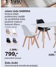Jídelní židle SABRINA