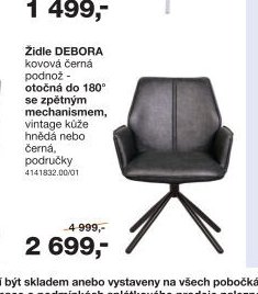 Židle DEBORA