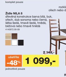 Židle NILA 8