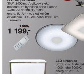 LED stropní světlo