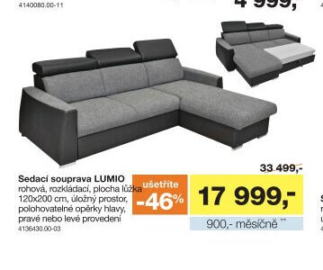 Sedací souprava LUMIO