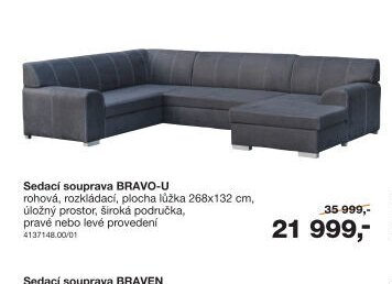 Sedací souprava BRAVO-U