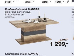 Konferenční stolek MADRAS