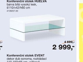 Konferenční stolek HUELVA