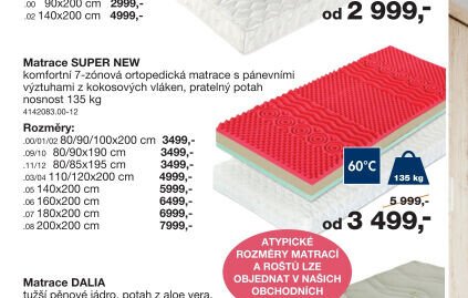 Matrace SUPER NEW