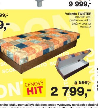 Válenda TWISTER