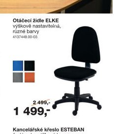 Otáčecí židle ELKE