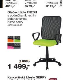 Otáčecí židle FRESH