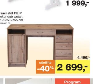 Psací stůl FILIP