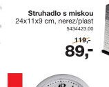 Struhadlo s miskou