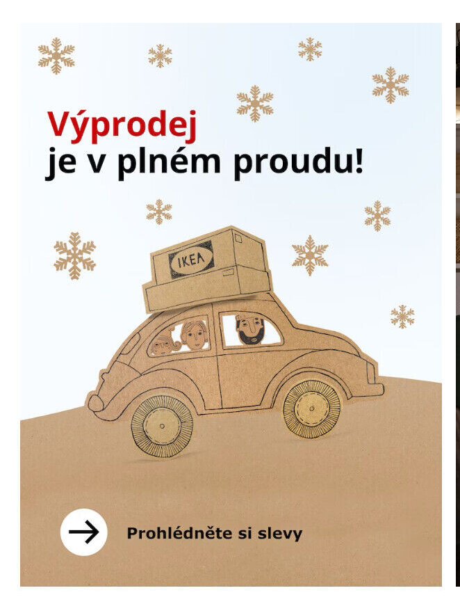 Výprodej je v plném proudu!