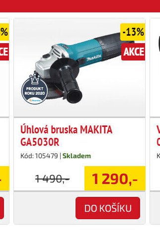 Úhlová bruska MAKITA GA5030R