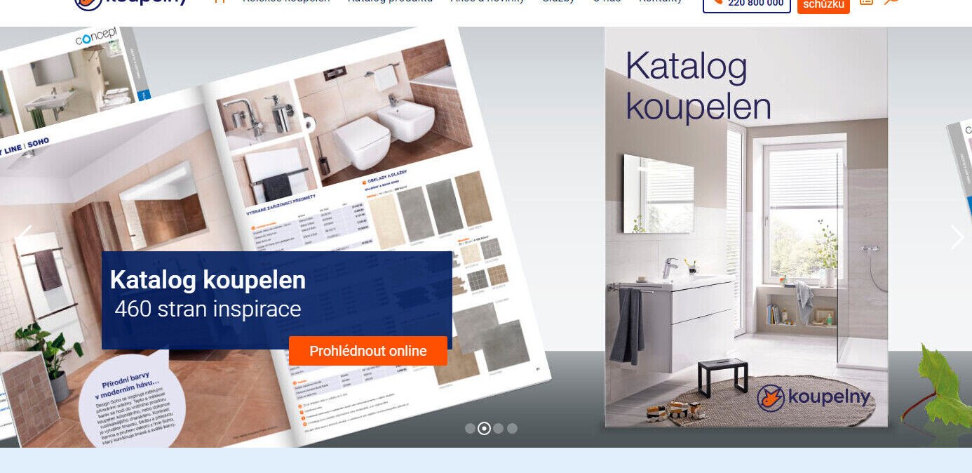 Katalog koupelen 460 stran inspirace